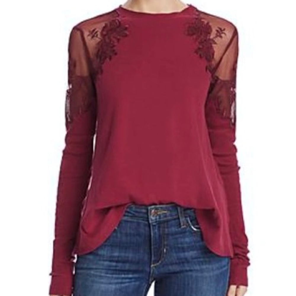 Free People lace top